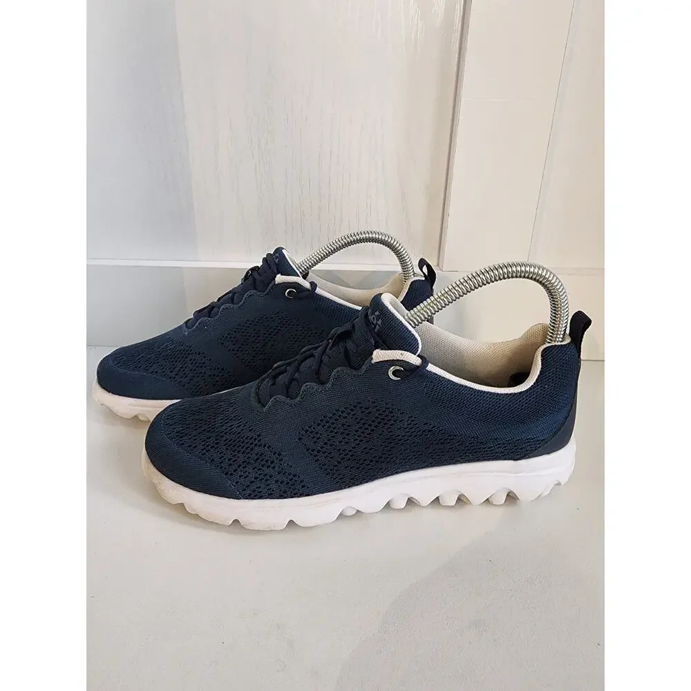Propet TravelActiv Women's‎ Sz. 7 Sneakers Navy Lace